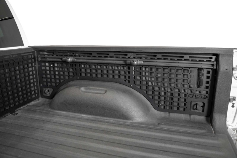 Ram TRX Bed Side Molle Panels - Passenger - Addictive Desert Designs - Full Set - Hammer Black - `21-`23